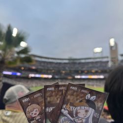 NIKKE X PADRES baseball cards