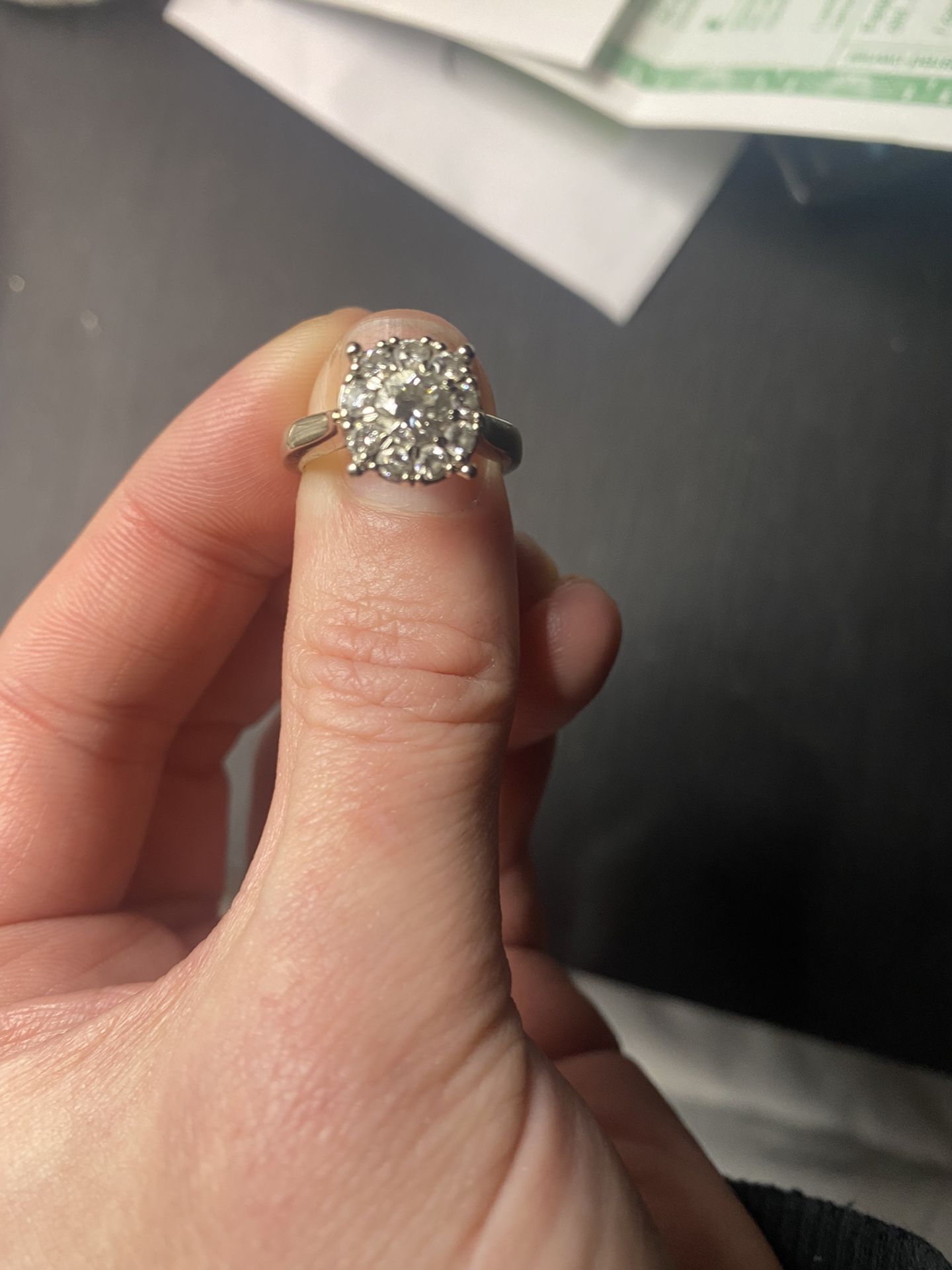 Just Over 1 Carat Diamond Ring