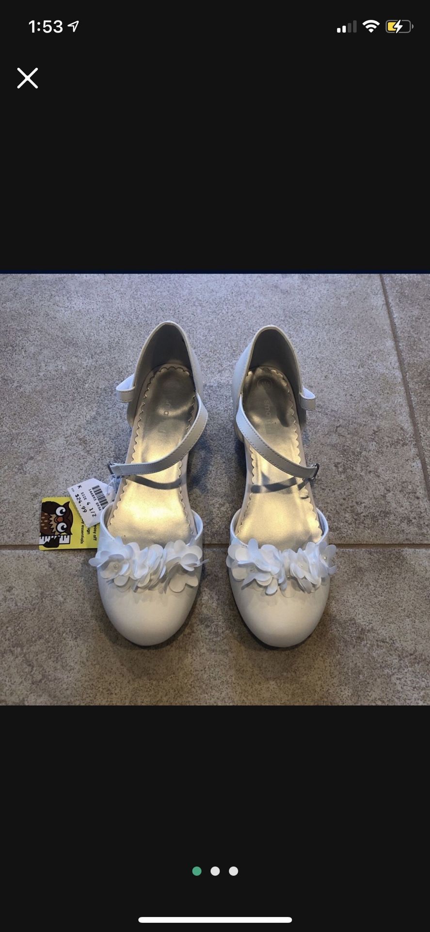 Girl Size 4 1/2 New With Tags Smoke And Pet Free