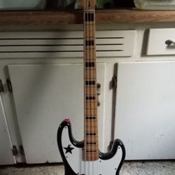 Bass Guitar With Case...