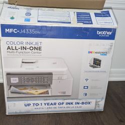 Brother INKvestment Tank MFC-J4335DW Wireless All-in-One Inkjet Printer 