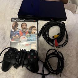 PlayStation 2 Slim All Cables & Game’s