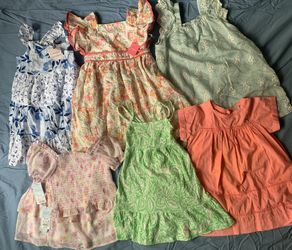 Toddler Girls 4T/5T Dresses Lot Of 6 P/up Sheepshead Bay Brooklyn NY