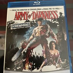 Army of darkness screwhead edition blu ray
