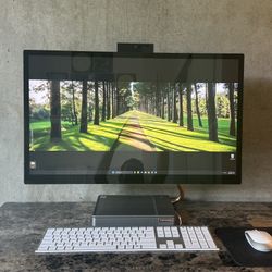 Lenovo - IdeaCentre  27 Inch Touch-Screen All-In-One Desktop PC 