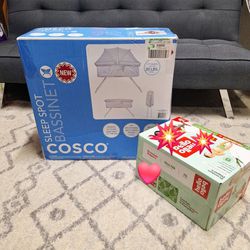 Bassinet And Box Diapers 
