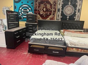 Furniture bedroom set and mattress