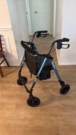 New- Adult Walker AMBLISS heavy duty Rollator Walker with brakes