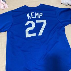Dodgers Jersey Buttoned Baseball Shirt
