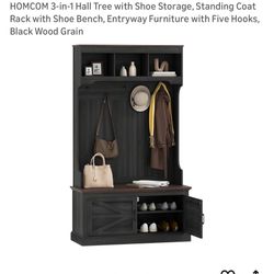 Coat rack/Entryway Storage