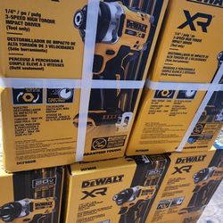 Dewalt Xr Stronger Digital Inpact Driver New In Box $125 Each