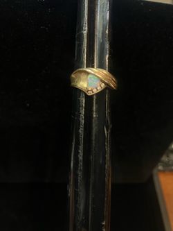 10k gold ring #111546-1 MJ