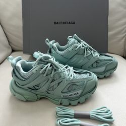 Balenciaga Track Sneaker Aqua 