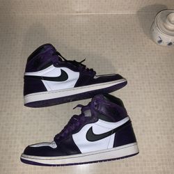 Jordan 1 Retro High OG 'Court Purple 2.0’ size 11