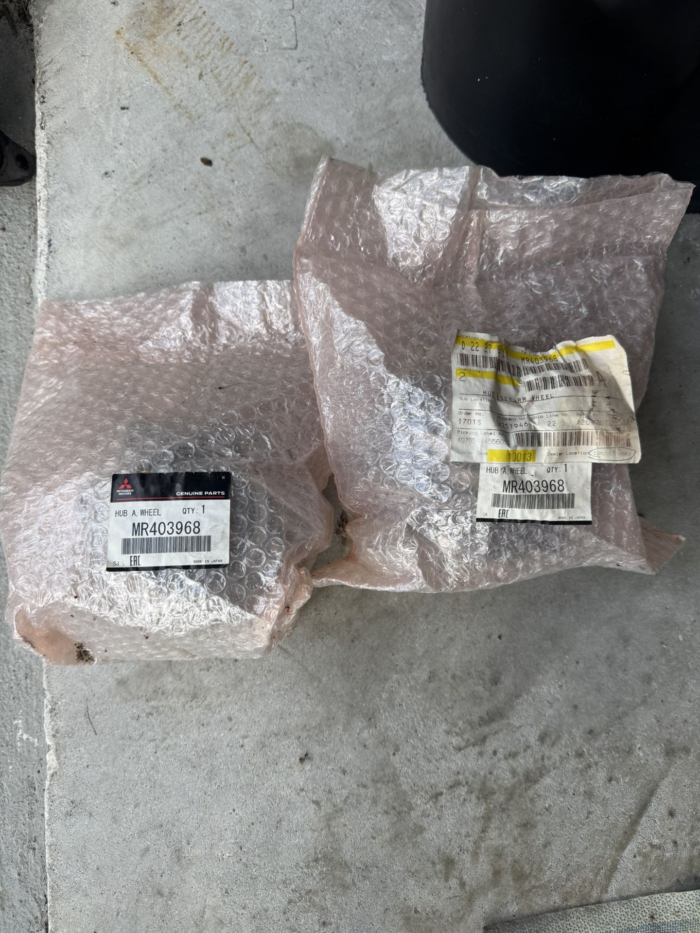 Evo 8/9 CT9A Rear Wheel Hub Bearings