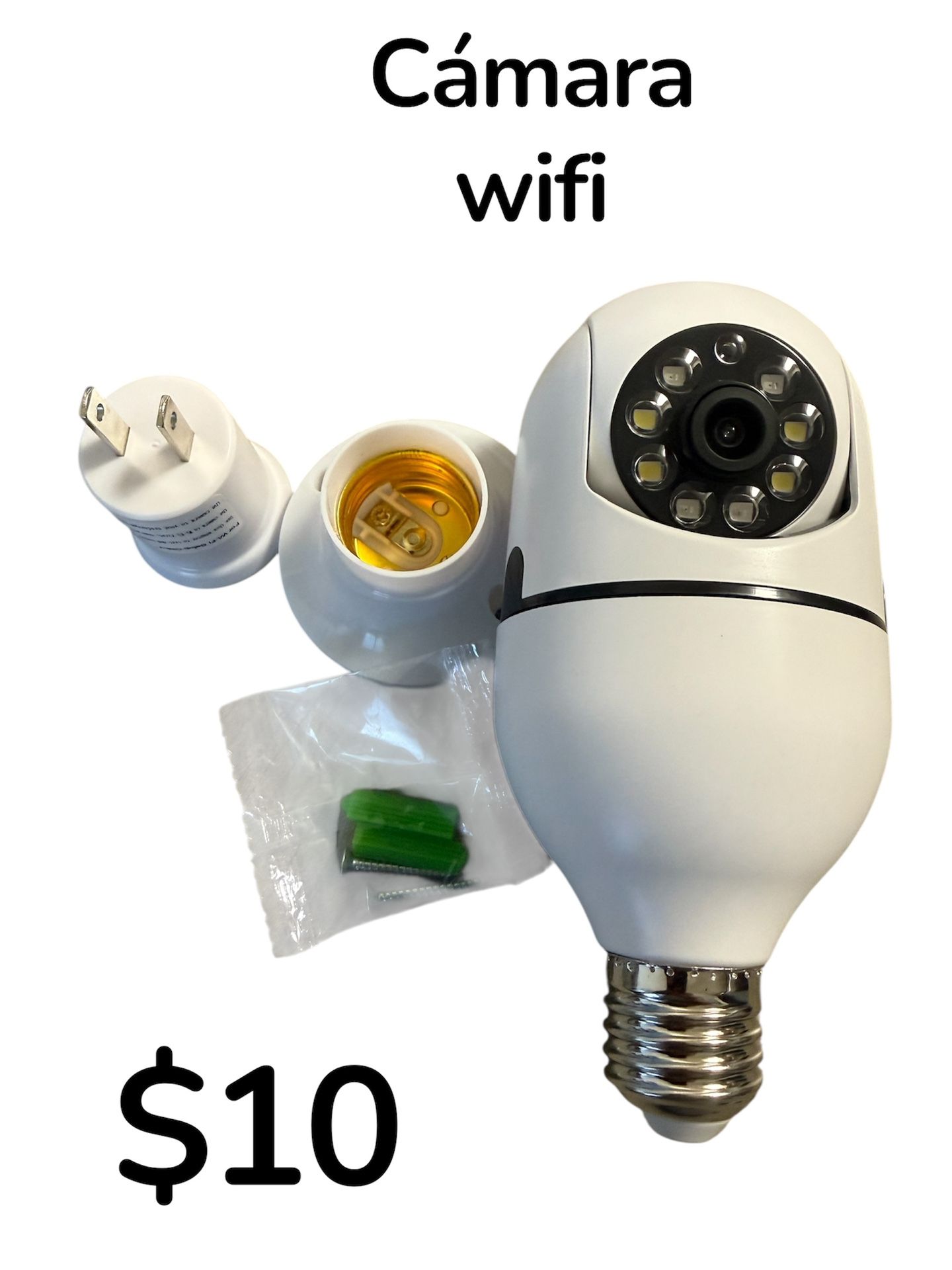 Cámara Inteligente Con Bombillo