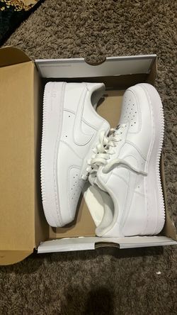 White Air Forces size 10 in men