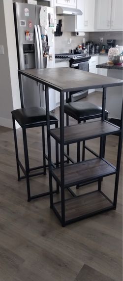 Table with two stools