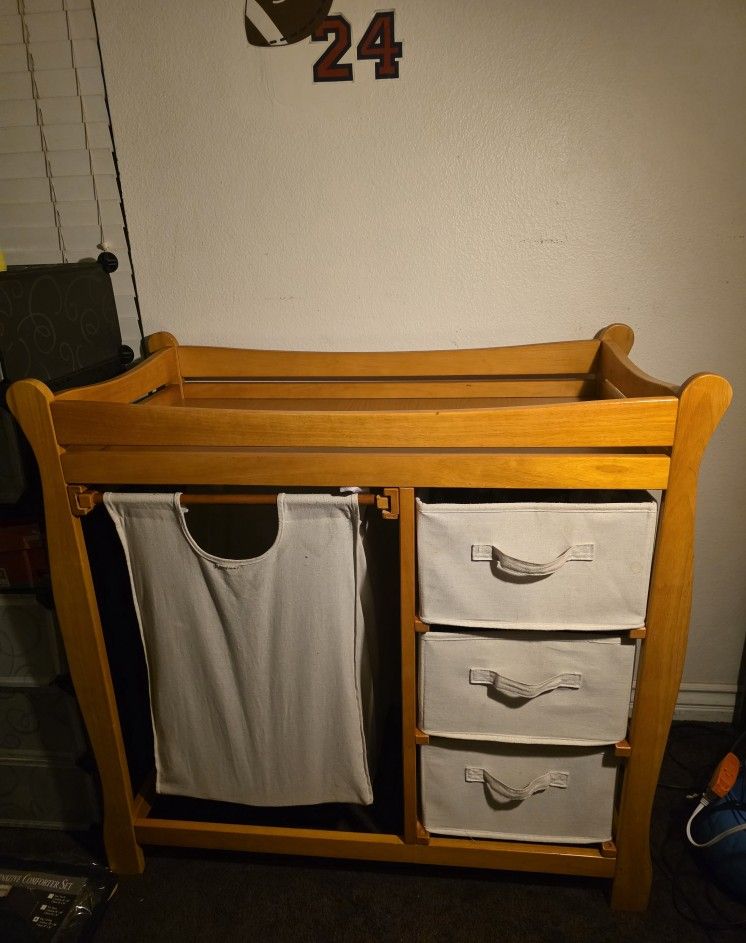 Changing Table With Storage 