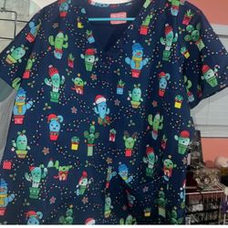 2 Holiday Nurses Scrubs 