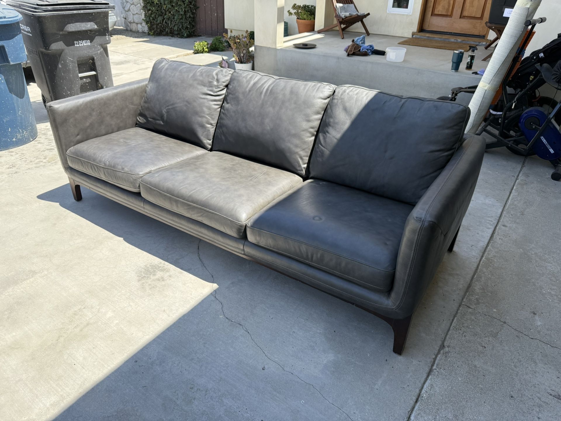 Wayfair Faux leather Couch