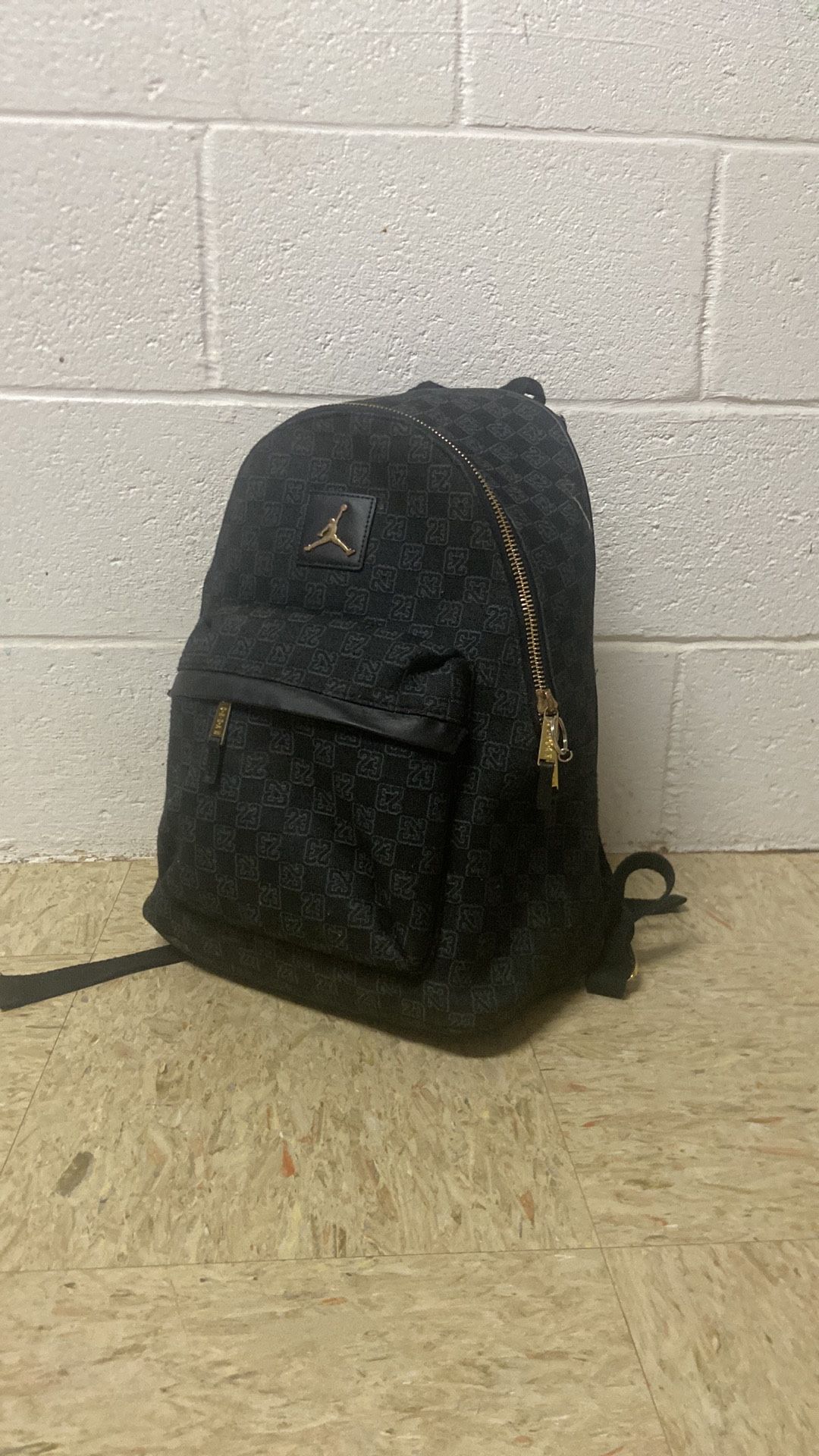 Air Jordan Monogram Backpack Black