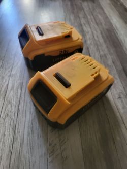 2 aftermarket batteries for dewalt
