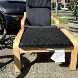 IKEA Lounge Chair With Footrest