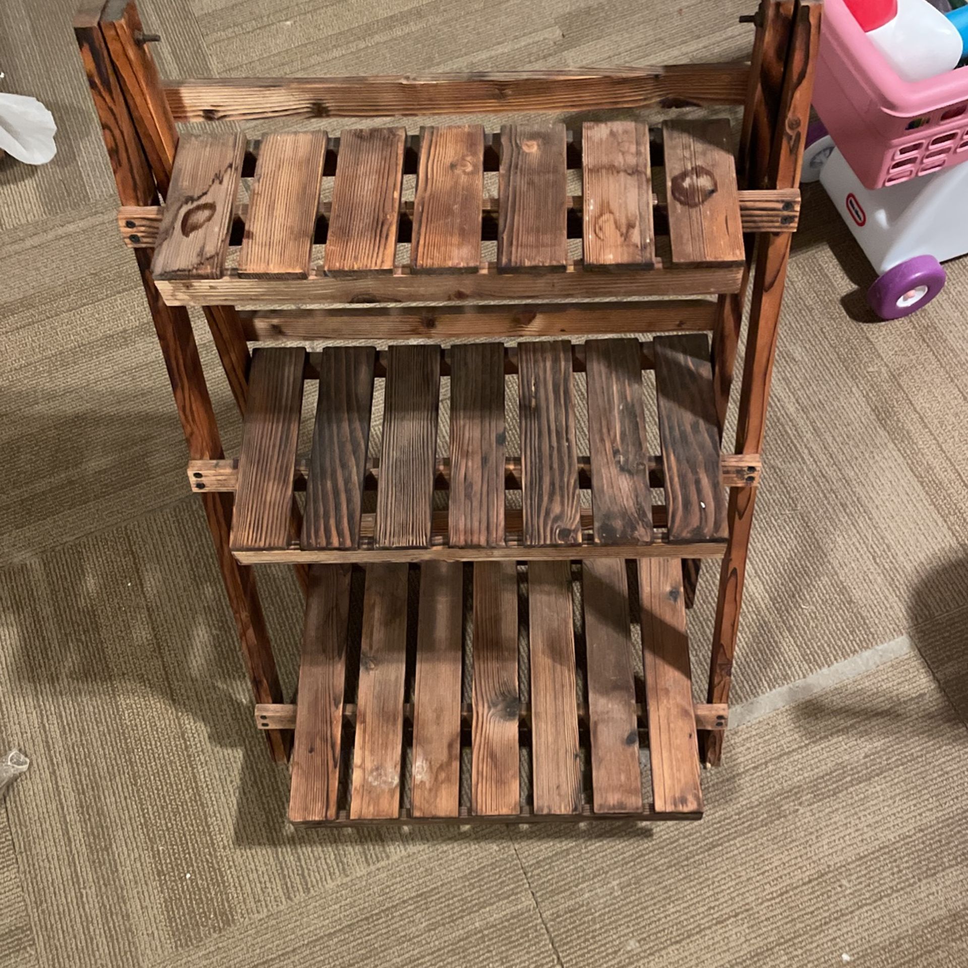 Wood Foldable Shelf