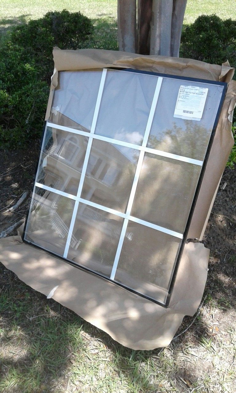 window glass, vacuum sealed. See decal