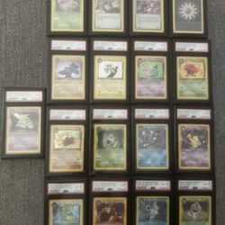 2000 Pokemon Rocket Holo 1-17 FIRST EDITION