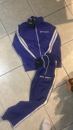 Palm angels purple tracksuit