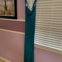 Rebecca Glitter Knit A-Line Formal Dress