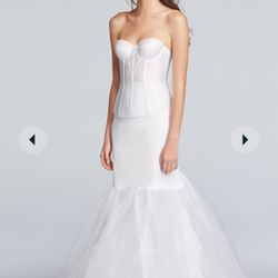FREE - A-line silhouette slip Davids Bridal for Sale in Long Beach, CA -  OfferUp