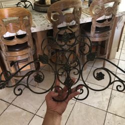Decorative Iron Piece Can Go Above A Bed Or Doorway Or Picture