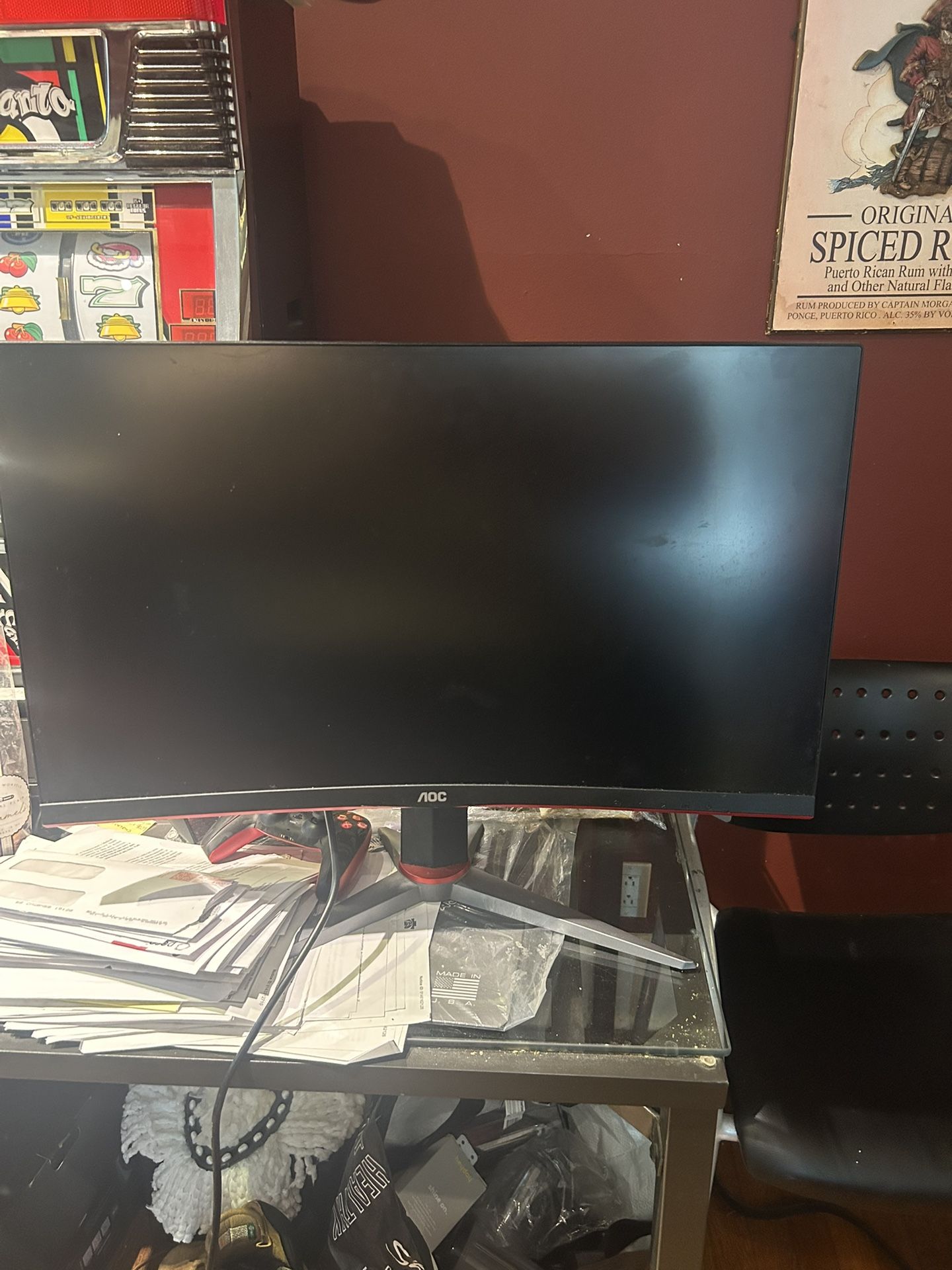 AOC C27G2 165hz 1ms respond time 27”