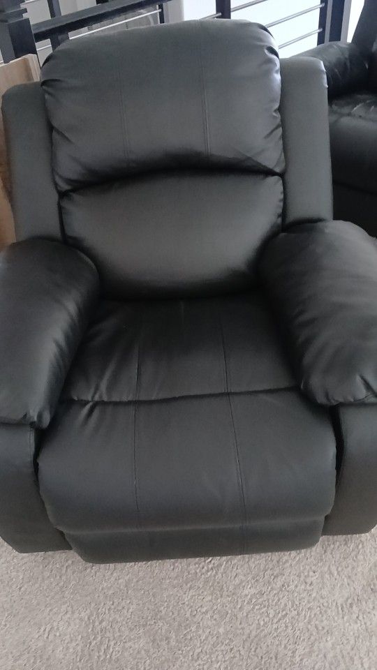 Black Sofa Set With Table