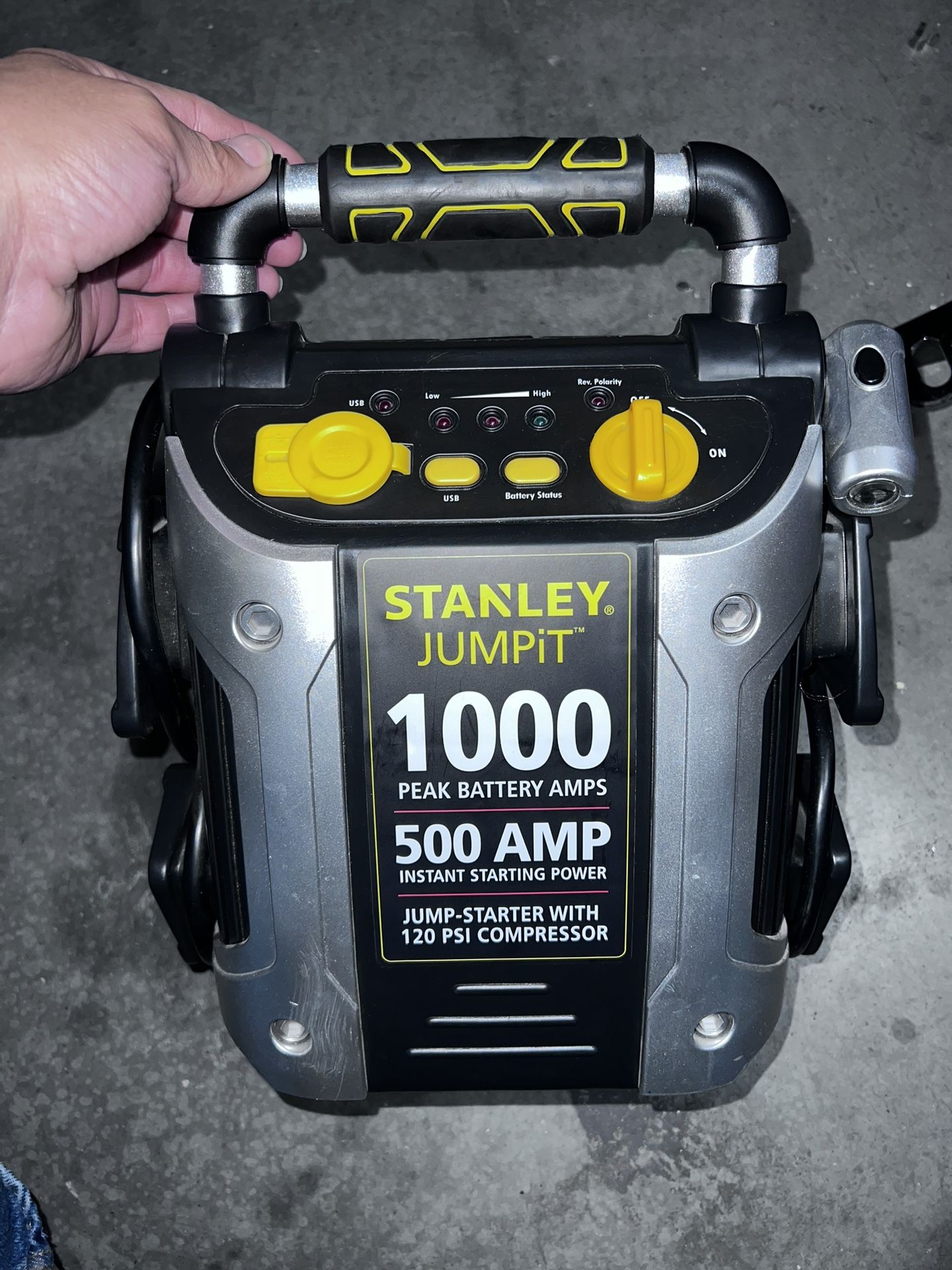 Stanley jump starter