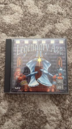 Legendary axe 2 for turbografx 16