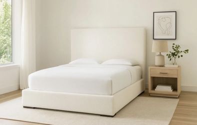 Upholstered Queen Bed Frame And Headboard