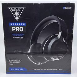 Turtle Beach Stealth Pro Wireless PS5 Gaming Headset - Black