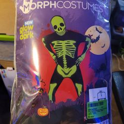 Glow In The Dark Skeleton Morphsuit