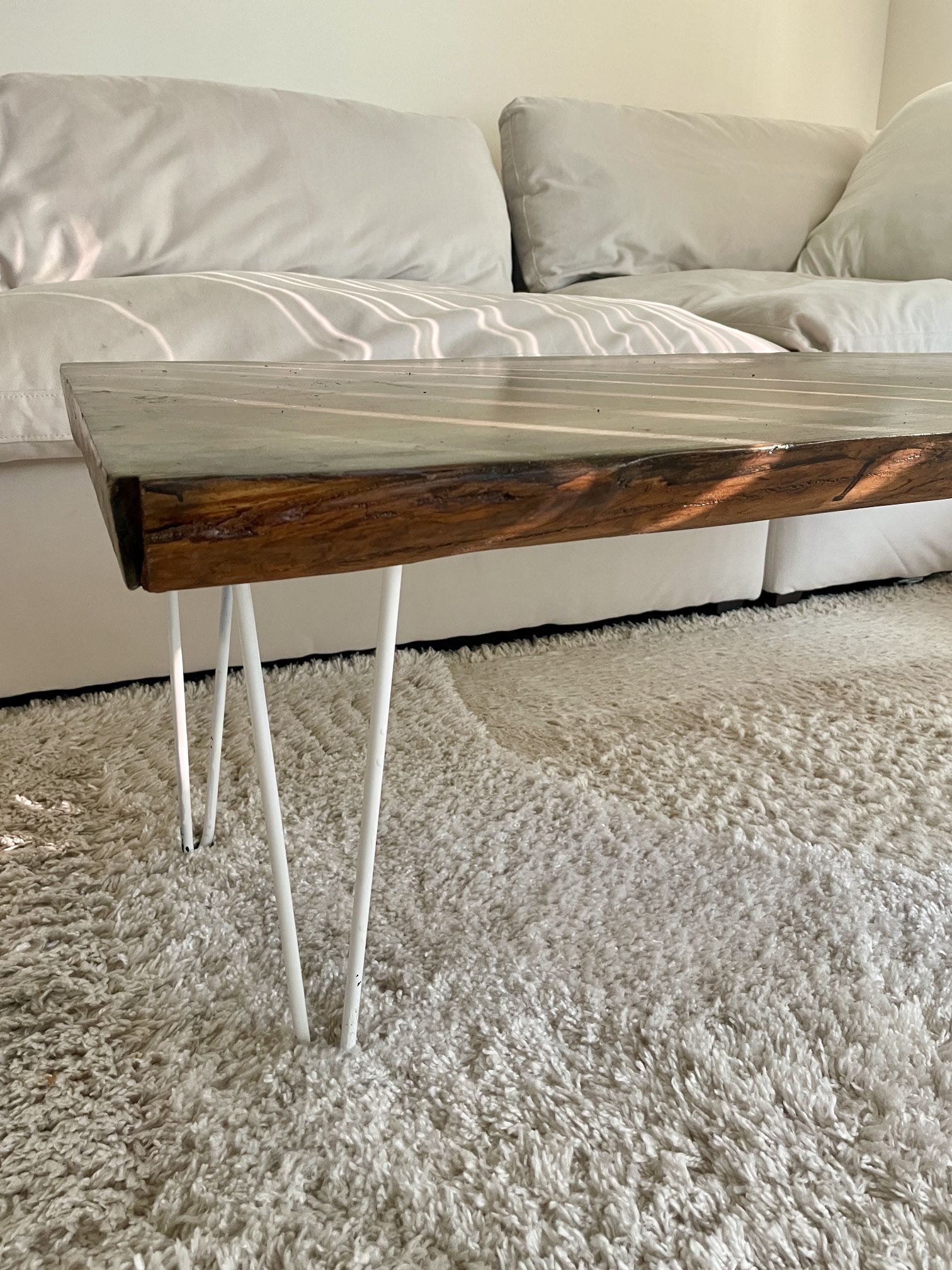 Coffee Table Oak Custom Built