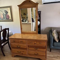 Dresser With Motto 
