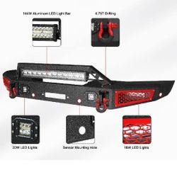 Front Bumper With Light Bar