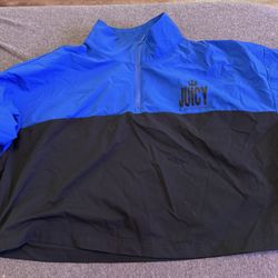 Juicy couture cropped windbreaker 