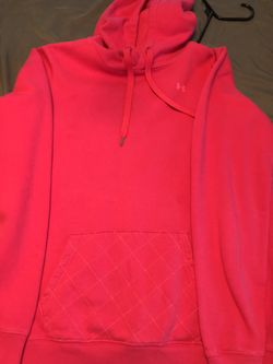 pink under armour sweater