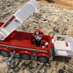 Paw Patrol Marshall Fire Truck Toy 