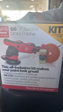 Griot's Garage G9 6" Random Orbital Polisher Kit