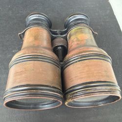 Vintage Binoculars Paris Merchant Marine
